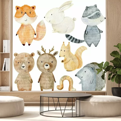 Sticker Woodland Animals Set