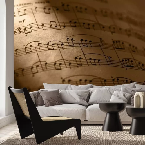 Fototapete Noten Vintage