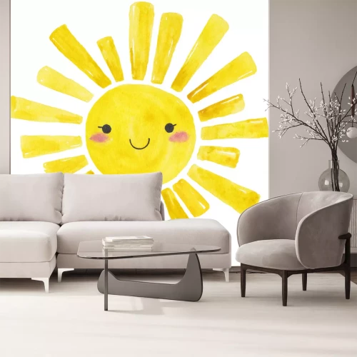 Sticker Fröhlicher Sonnenschein