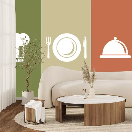 Sticker Restaurant Symbole