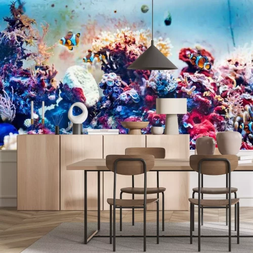 Fototapete Ausdrucksstarkes Korallenriff