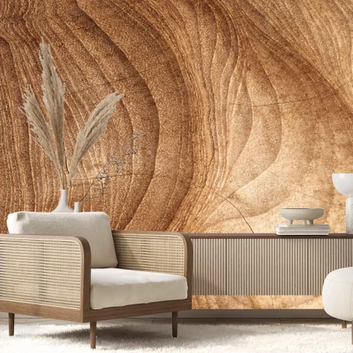 Sticker Braunes Holz