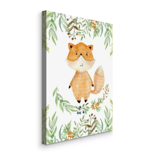 Bild Ein Märchenfuchs zwischen den Zweigen