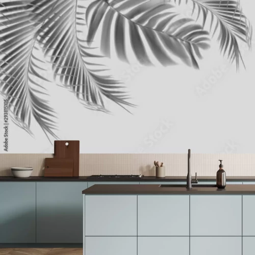 Fototapete Schattige Palmenecke