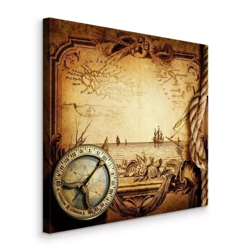 Bild Vintage-Nautikmotive aus der Vergangenheit