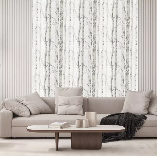 Sticker Nahtlose Baumtapete