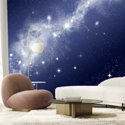 Fototapete Helle Sterne in Galaxie