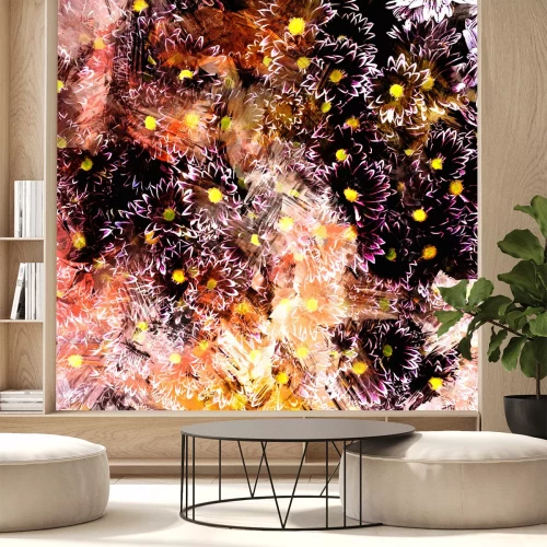 Fototapete Abstraktes Blumenarrangement