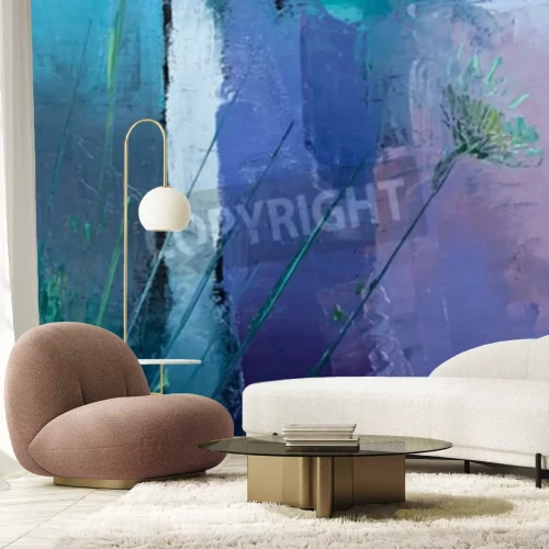 Fototapete Abstraktion Ölmalerei Imitation