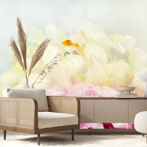 Fototapete Ölpfingstrosen