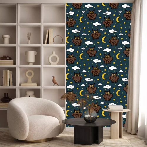 Tapete Nachtschwärmer, Monde und Himmel