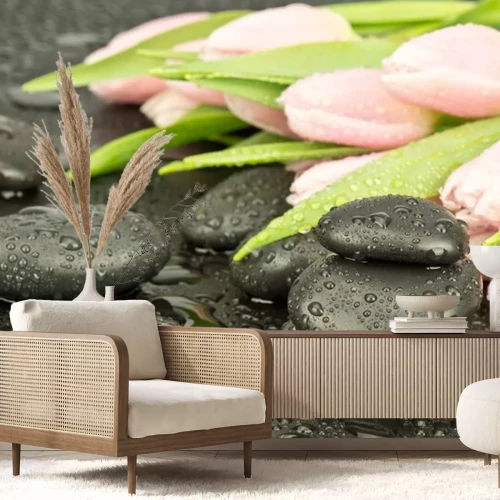 Sticker Kamienie Spa