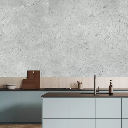 Fototapete Betonoptik grau silber wandillusion