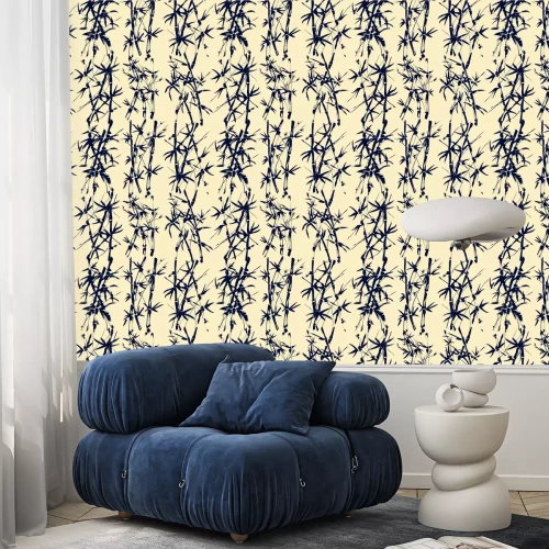 Tapete Japanisches Motiv aus Bambus