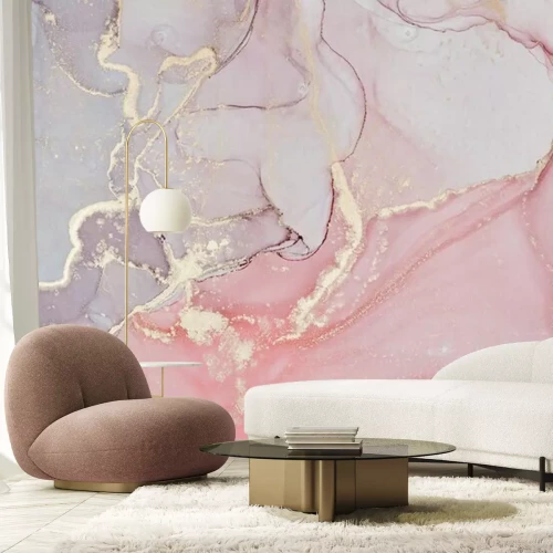 Fototapete Pastellfarben abstrakte Komposition