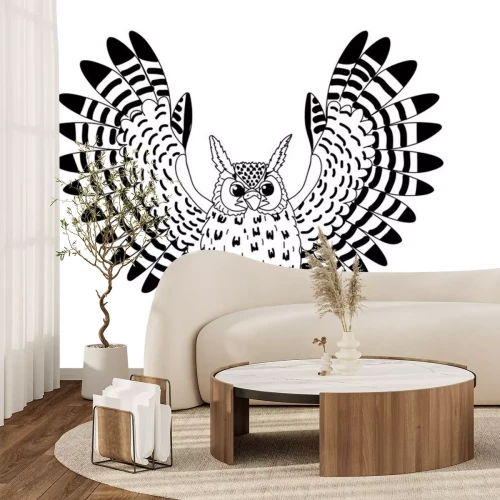 Sticker vector line cartoon animal clip art