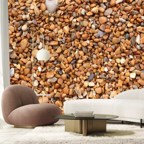Fototapete Steine bunte Kieselsteine