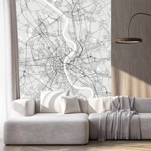 Sticker Stadtplan von Köln in Deutschland