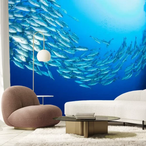 Fototapete Fischbank