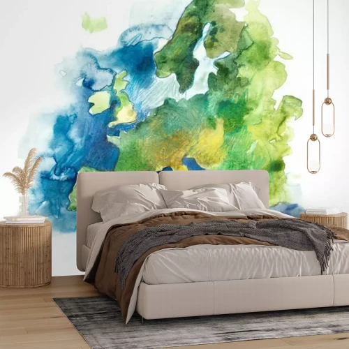 Fototapete Europa auf der Karte