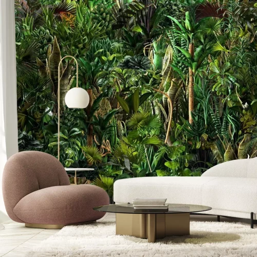 Fototapete Ein Besuch im Dschungel