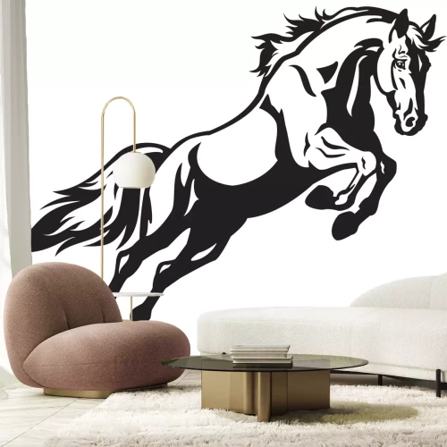 Sticker Tiere Pferd im Galopp