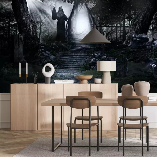 Fototapete Friedhof Fantasy