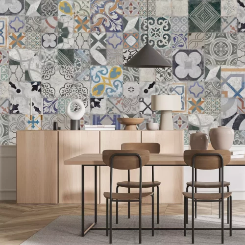 Sticker Mosaik aus Keramik