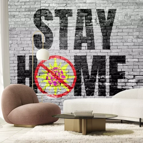 Sticker Warnung Graffiti