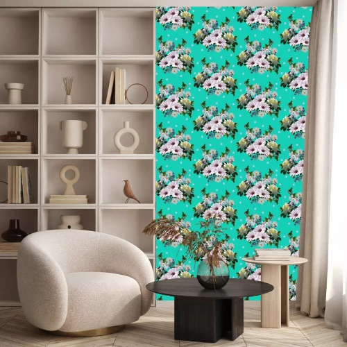 Tapete Blumensträuße