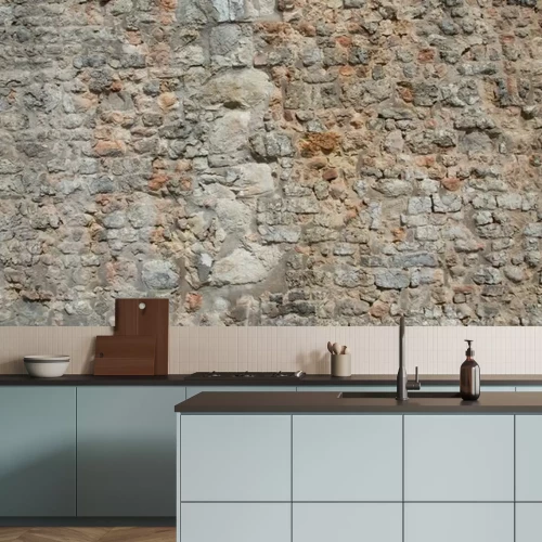 Fototapete Alte Steinmauer