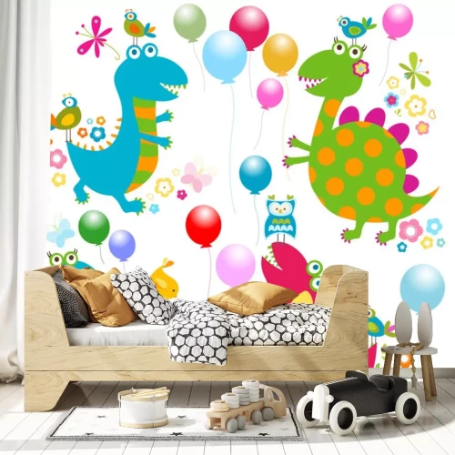 Sticker glücklich Dinosaurier