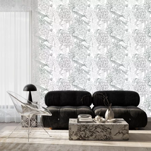 Tapete Floral seamless pattern