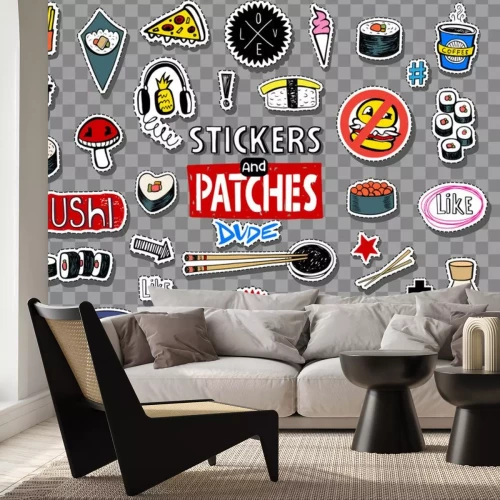 Sticker Popular food stickers collection