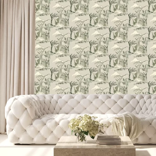 Tapete Japanische Wasserfälle