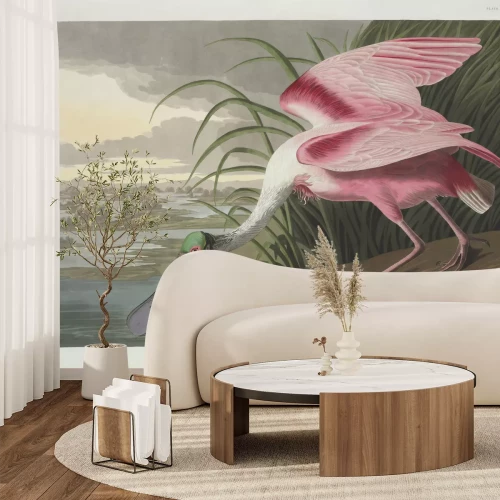 Fototapete Rosalöffler