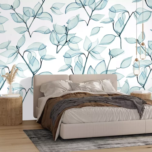 Fototapete Eukalyptusblättermotiv