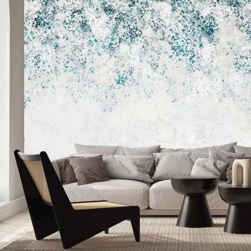 Fototapete Hängende Frühlingszweige