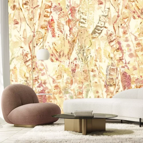 Fototapete Natur in Aquarellfarben