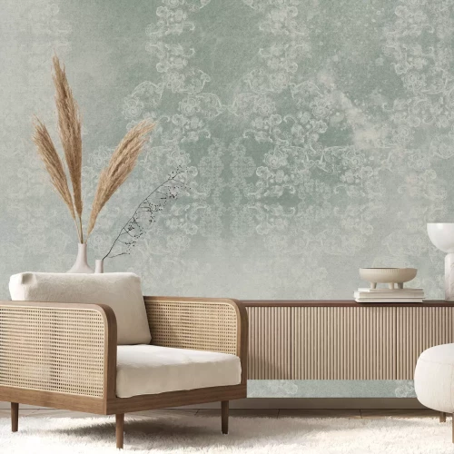 Fototapete Grüne Spitze