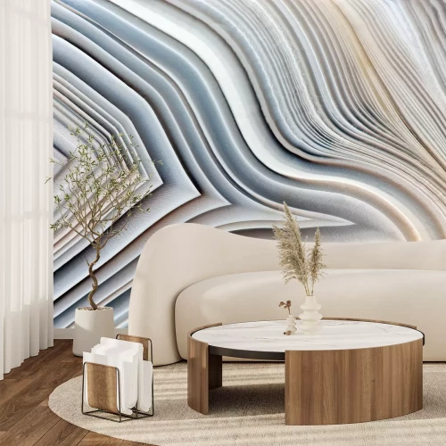 Fototapete Achat in Beigetönen