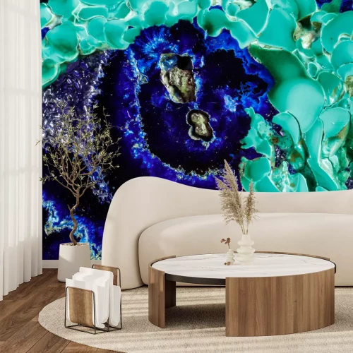 Fototapete Malachit Azurit