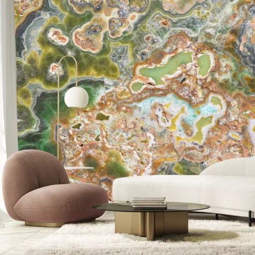 Fototapete Onyx Marmorstruktur