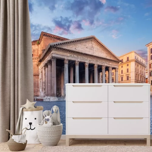 Fototapete Rom mit Blick auf Pantheon