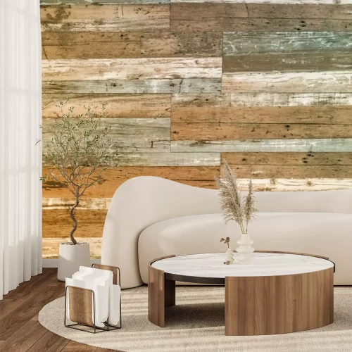 Fototapete Textur der Bretter