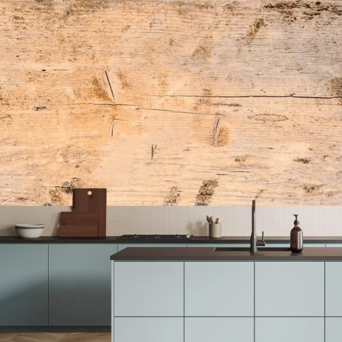 Fototapete Holzbrett mit Riss