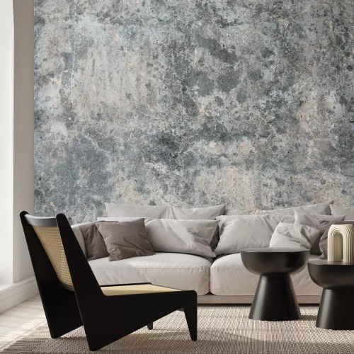 Fototapete Graue und beige Betonstruktur