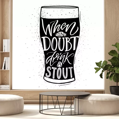 Sticker Craftbeer Grafik mit Aufschrift