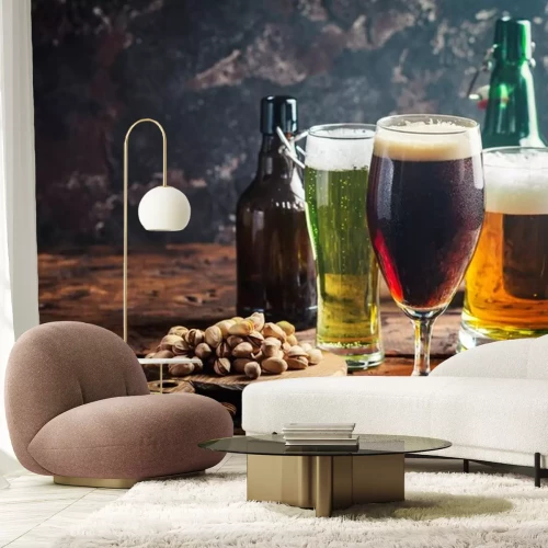 Fototapete Verschiedene Biersorten