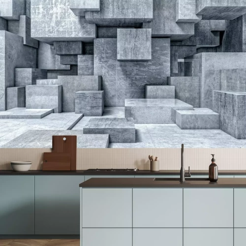 Fototapete Geometrischer 3d Hintergrund